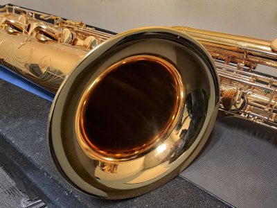 saxophone bell, bass saxophone, P. Mauriat, PM-350,