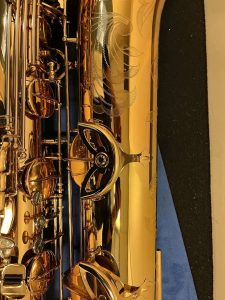saxophone keys, bass saxophone, P. Mauriat, PM-350,
