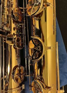 saxophone keys, bass saxophone, P. Mauriat, PM-350,