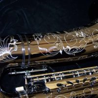 Source: Kessler & Son's Music saxophone bell engraving, Keilwerth SX90R Shadow,