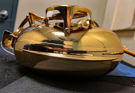 saxophone bow guard, bass saxophone, P. Mauriat, PM-350,