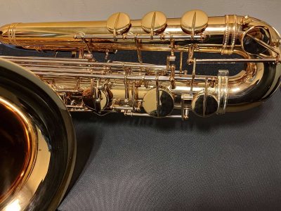 saxophone keys, bass saxophone, P. Mauriat, PM-350,