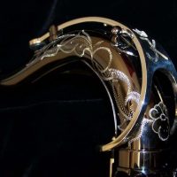 This is what a real SX90R Shadow neck looks like. Source: Kessler & Sons Music tenor sax neck, engraving, upper octave key, Keilwerth SX90R Shadow,