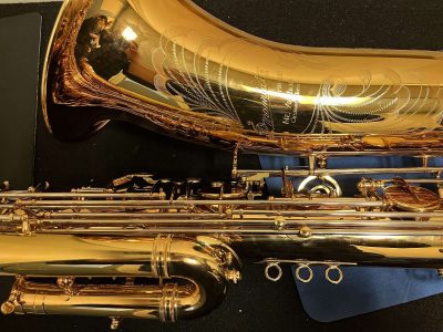 saxophone bell, bass saxophone, P. Mauriat, PM-350,