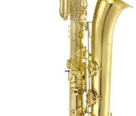 Source: markstein.de Arnolds & Sons bass saxophone, Jinbao-made bass saxophone, short wrap bass, stencil sax, Chinese bass sax, Super Action 80 Series II copy,