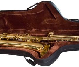 Source: jinyinprowoodwind-brass.com Hawk bass saxophone, Jinyin-made bass saxophone, long wrap bass, stencil sax, Chinese bass sax, vintage American style, Conn New Wonder bass sax copy