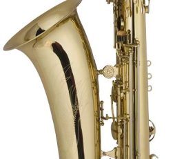 Source: jinyinprowoodwind-brass.com Hawk bass saxophone, Jinyin-made bass saxophone, long wrap bass, stencil sax, Chinese bass sax, vintage American style, Conn New Wonder bass sax copy