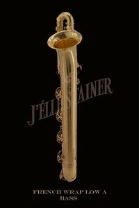 Source: J'Elle Stainer J'Elle Stainer low A bass saxophone, Jinbao-made bass saxophone, short wrap bass, stencil sax, Chinese bass sax, customization by J'Elle Stainer, Super Action 80 Series II copy,
