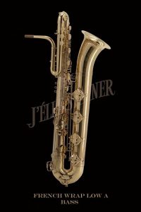 Source: J'Elle Stainer J'Elle Stainer low A bass saxophone, Jinbao-made bass saxophone, short wrap bass, stencil sax, Chinese bass sax, customization by J'Elle Stainer, Super Action 80 Series II copy,