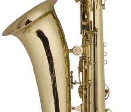 Source: Noteworthy Music on eBay.com Orpheo bass saxophone, Jinyin-made bass saxophone, long wrap bass, stencil sax, Chinese bass sax, vintage American style, Conn New Wonder bass sax copy,