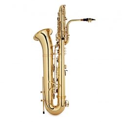 Source: gear4music.com Rosedale bass saxophone, Jinbao-made bass saxophone, short wrap bass, stencil sax, Chinese bass sax, Super Action 80 Series II copy,