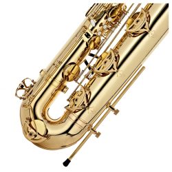Source: gear4music.com Rosedale bass saxophone, Jinbao-made bass saxophone, short wrap bass, stencil sax, Chinese bass sax, Super Action 80 Series II copy,