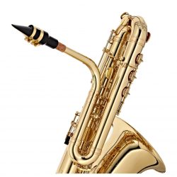 Source: gear4music.com Rosedale bass saxophone, Jinbao-made bass saxophone, short wrap bass, stencil sax, Chinese bass sax, Super Action 80 Series II copy,