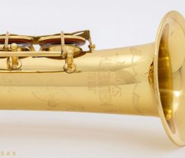 SX90R straight alto # 101797 Source: dc_sax on eBay.com Keilwerth SX90R straight alto sax, lacquer finish, rolled tone holes, bell engraving,