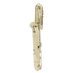 Source: musicmedic.com The Wilmington bass saxophone, Jinbao-made bass saxophone, short wrap bass, stencil sax, Chinese bass sax, Super Action 80 Series II copy,