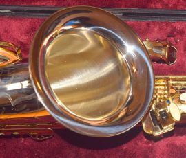 Dave Guardala tenor # 360902 Made in China or Taiwan. Source: jwsax.com Dave Guardala tenor sax, Asian-made saxophone, lacquer with silver bell and neck