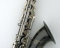 DG-500BN Alto sax DG-500BN tenor sax, Dave Guardala tenor saxophone, black nickel plate with silver plated keys, B&S