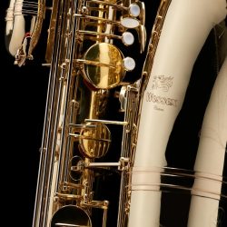 Source: wessex-tubas.com Wessex bass saxophone, Jinbao-made bass saxophone, short wrap bass, stencil sax, Chinese bass sax, Super Action 80 Series II copy,